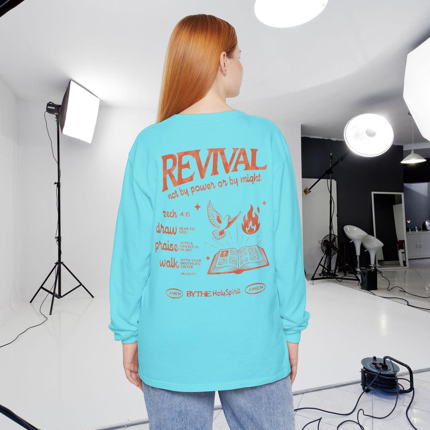 Women’s Christian Long Sleeve Shirt, Comfort Colors Christian Long Sleeve Shirt