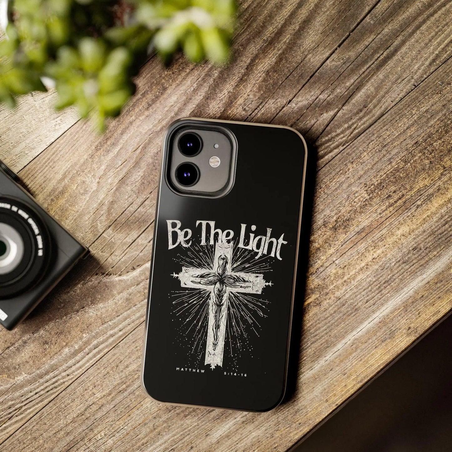 Be The Light Cell Phone Case | Christian Phone Case