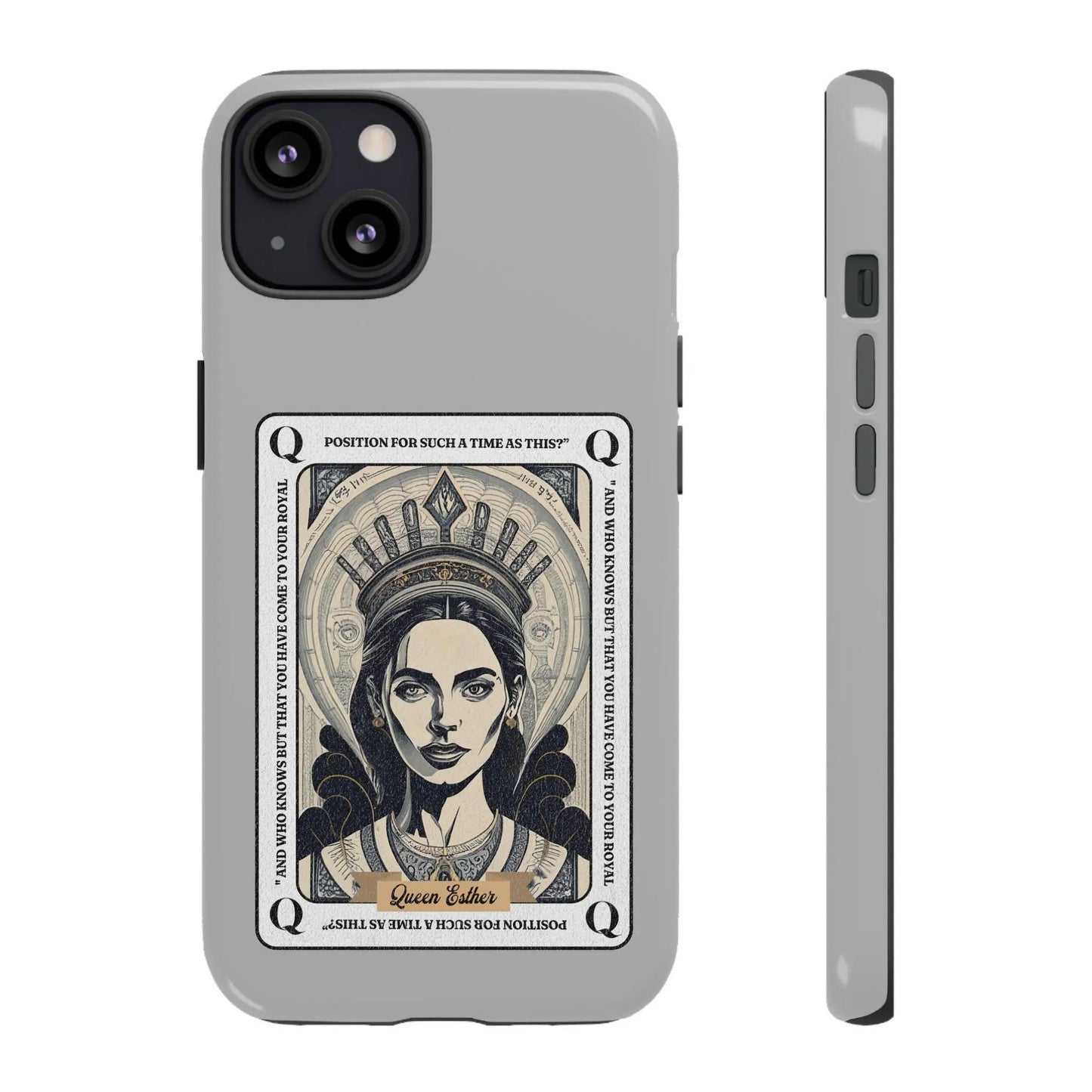 Queen Esther Cell Phone Case, Christian Cell Phone Cover, Religious Gift, Christian Accessories, Faith Inspired Phone Shell