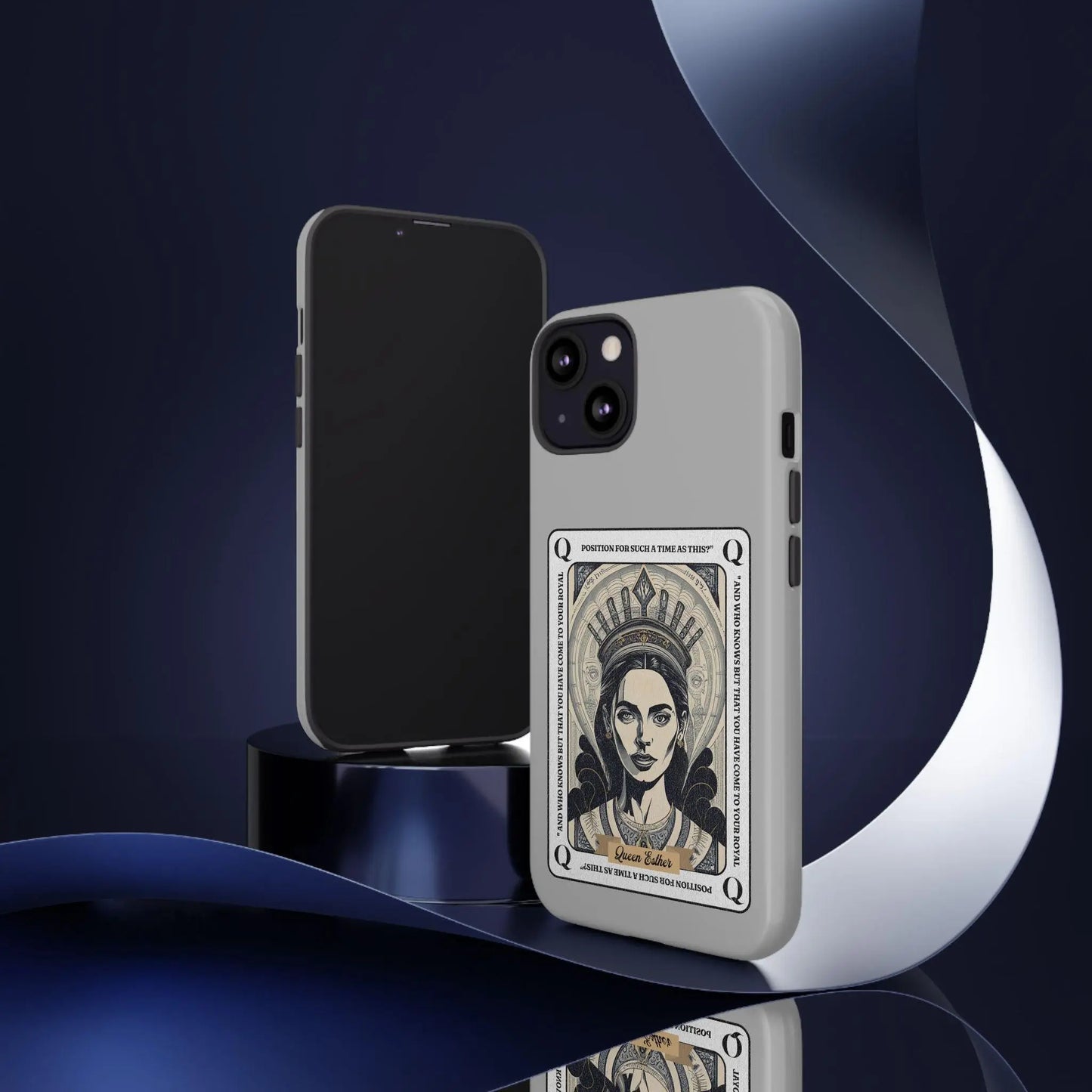 Queen Esther Cell Phone Case, Christian Cell Phone Cover, Religious Gift, Christian Accessories, Faith Inspired Phone Shell