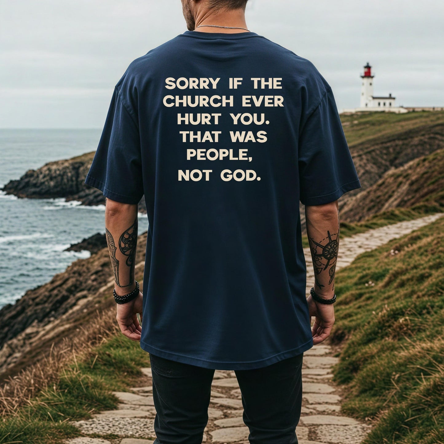 Trendy Men's Church Shirt, Christian T-Shirt for Men, Gift For Christian Friend, Youth Pastor Shirt