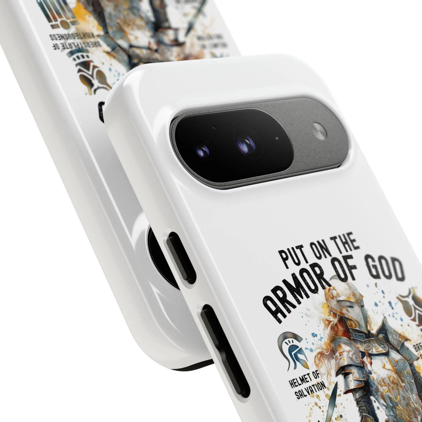 Christian Phone Case with Bible Verse, iPhone 17 16 15 14, Armor of God, Jesus God Phone Case, Christian Tech Accessories