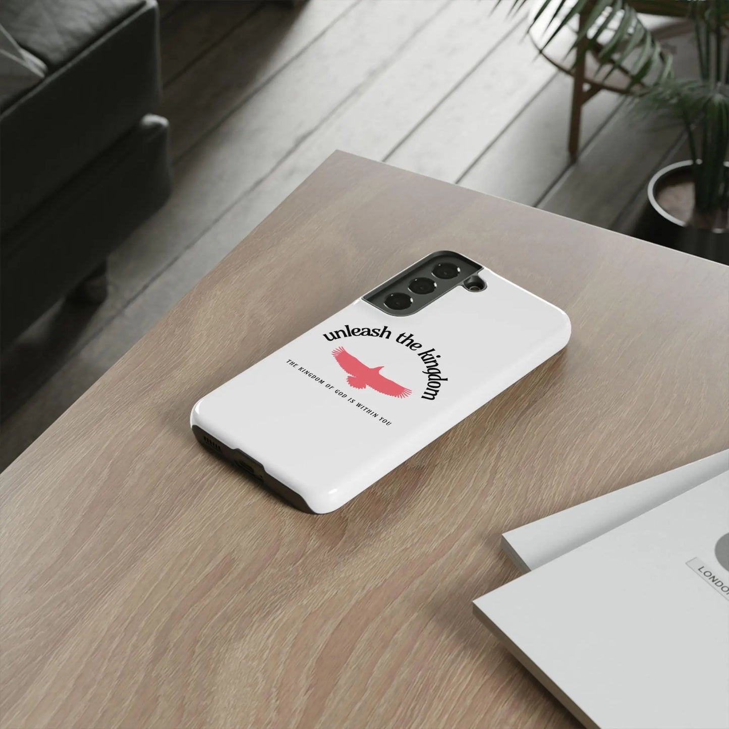 Christian Phone Case, Stylish Phone Covers, Durable Mobile Cases, Christian Gifts, Psalm 91, Romans116