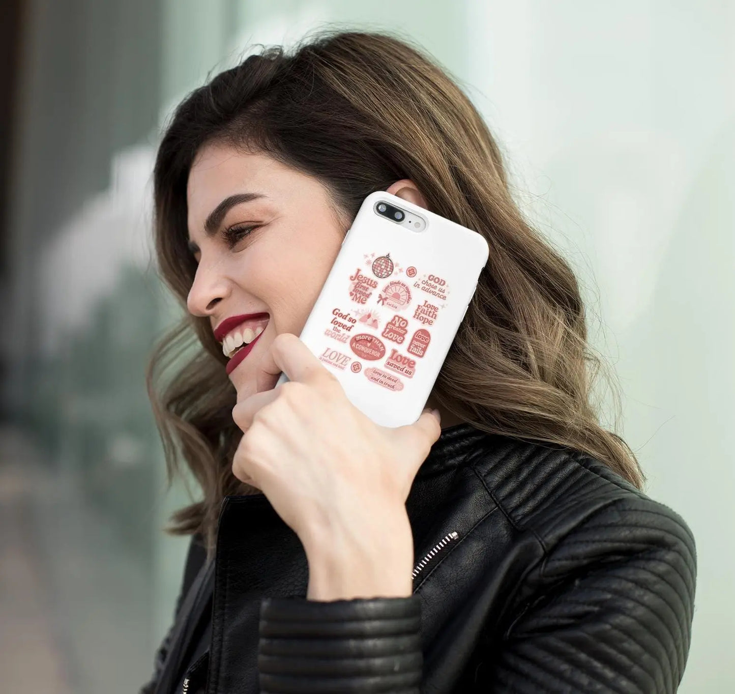 Christian Sticker Collage Phone Case