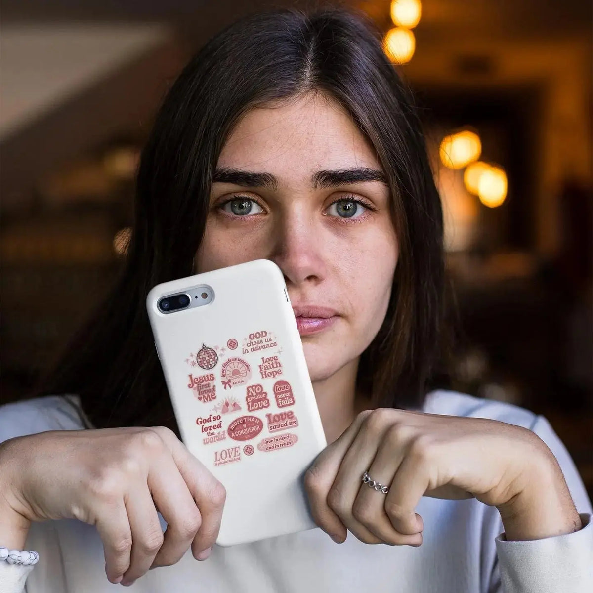 Christian Sticker Collage Phone Case