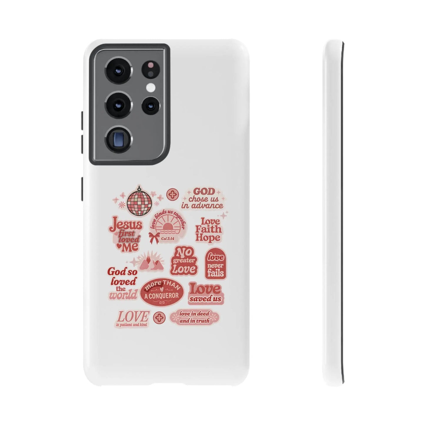 Christian Sticker Collage Phone Case