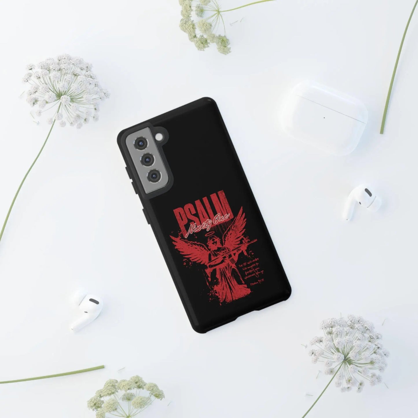 Christian Phone Case, Psalm 91 Christian gifts for women, christian gift ideas, youth pastor gift