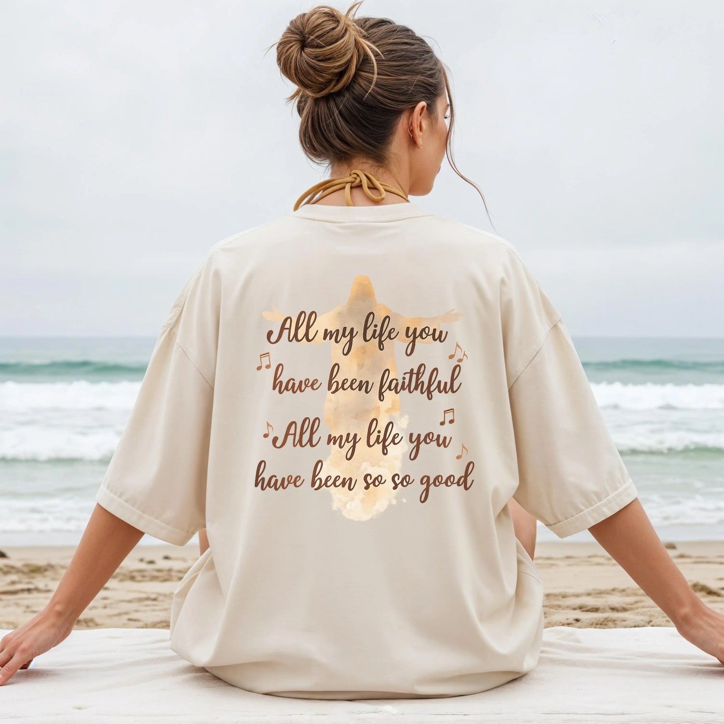 Jesus graphic tees, Jesus loves you tees, comfort colors christian t-shirt, gift for christian faith, trendy christian t-shirt design