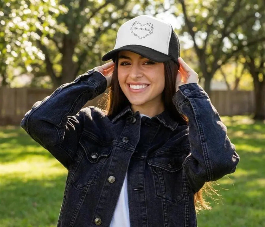 Praise Him Embroidered Hat