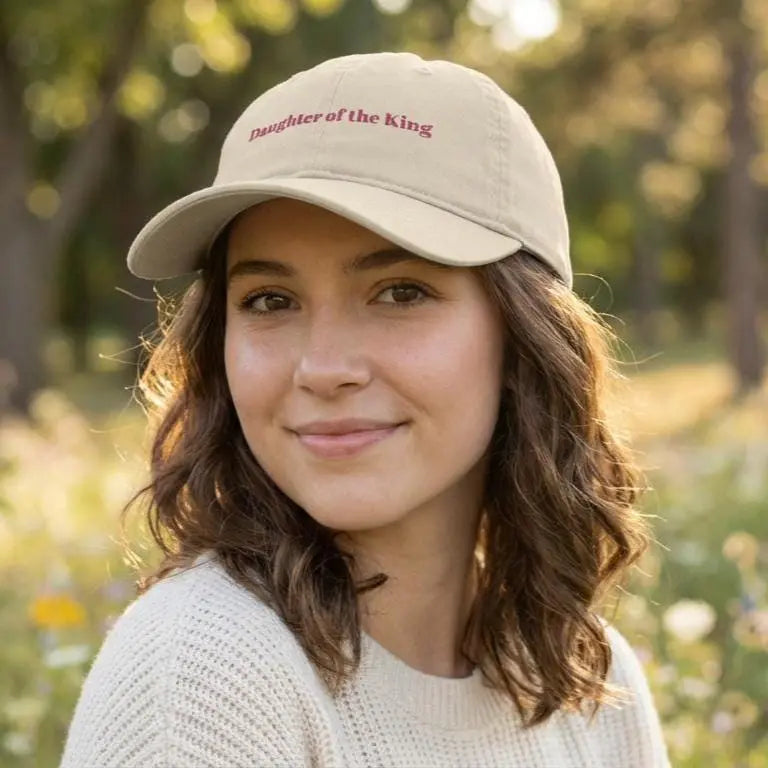 Daughter of the King Embroidered Cap
