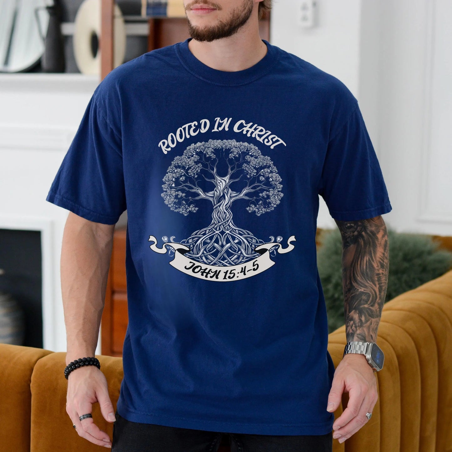 "Rooted in Christ" Comfort Colors® T-Shirt