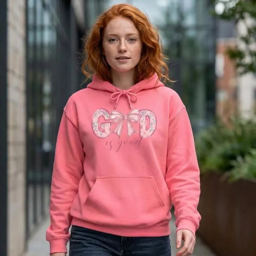 Pink Bow Hoodie