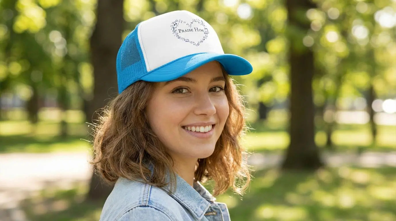 Praise Him Embroidered Hat