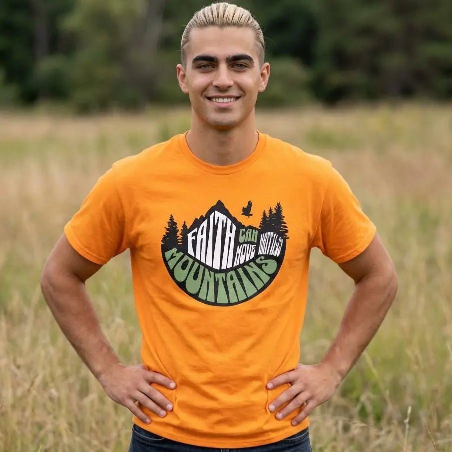 Christian Fitness Tee | Men’s Performance T-Shirt | Men’s Activewear T-Shirt | Motivational Faith Gym Tee | DryBlend Athletic Faith Tee