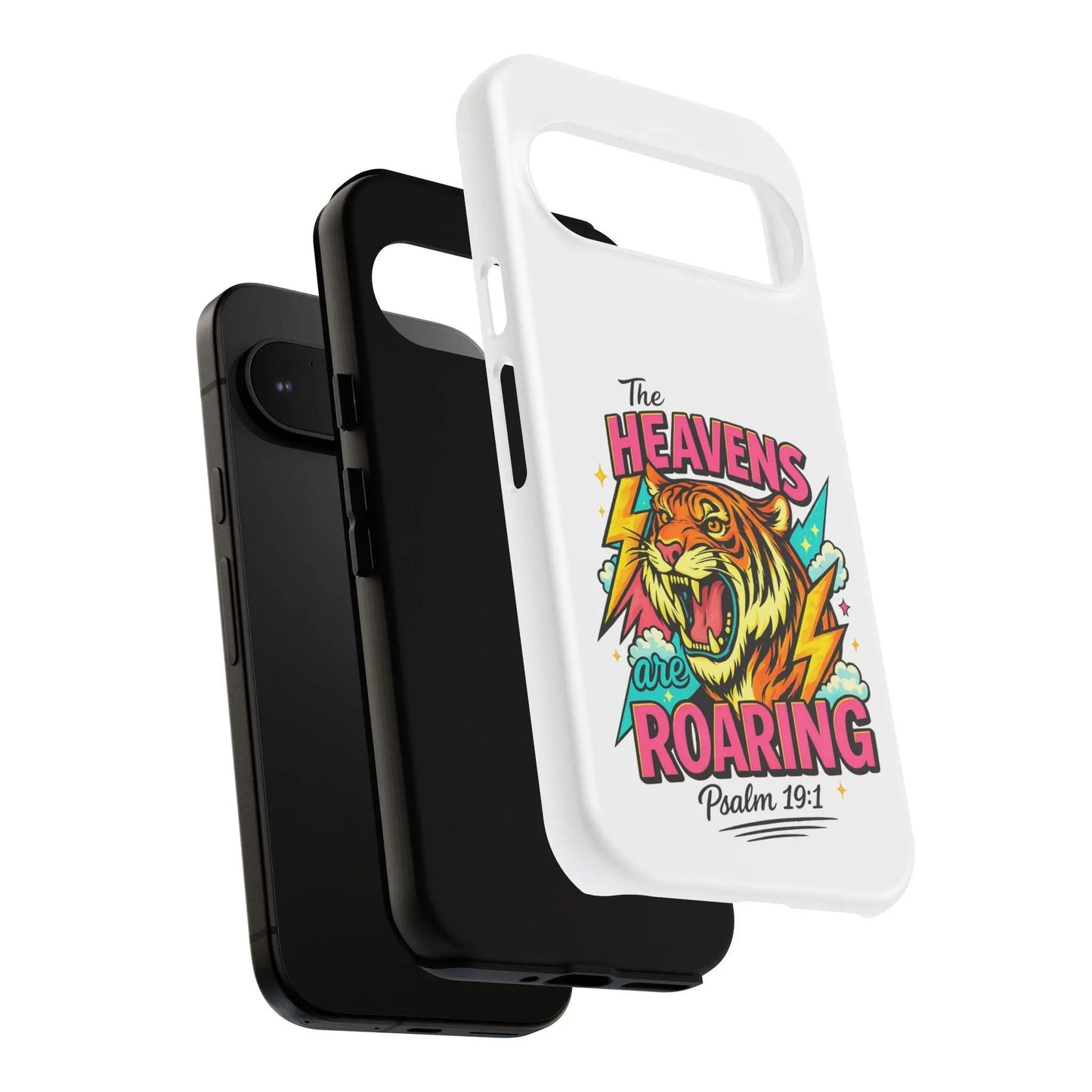Heavens Are Roaring Tiger Phone case | Christian Cell Phone Case | Christian Accessories