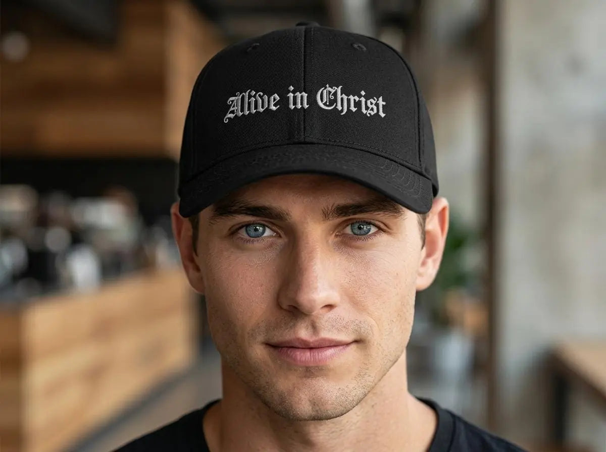 Embroidered Christian Cap | Christian Hat | Faith-Based Christian Baseball Cap
