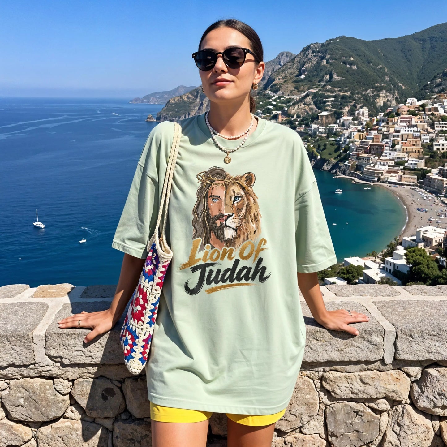 Lion of Judah Shirt | Jesus Lion Tee | Revelation 5:5 Christian Shirt | Comfort Colors Tee | Faith Based Gift for Men Women