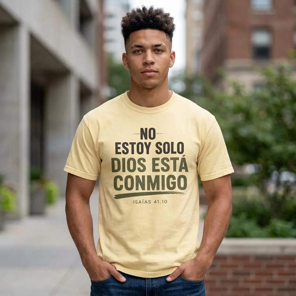 Spanish Christian Shirt | Spanish Christian Tee | Spanish Bible Verse Shirt | Spanish Faith Based Gift | Spanish Christian Apparel