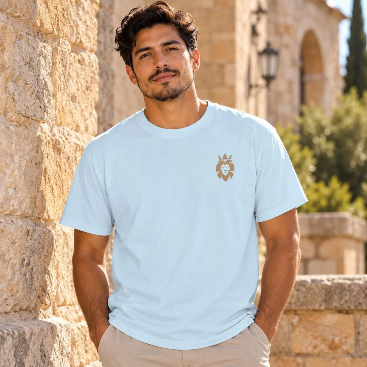 Occupy Till I Come Christian Shirt, Luke 19:13 Bible Verse Tee, Lion of Judah Comfort Colors T-Shirt, Christian Gift for Men
