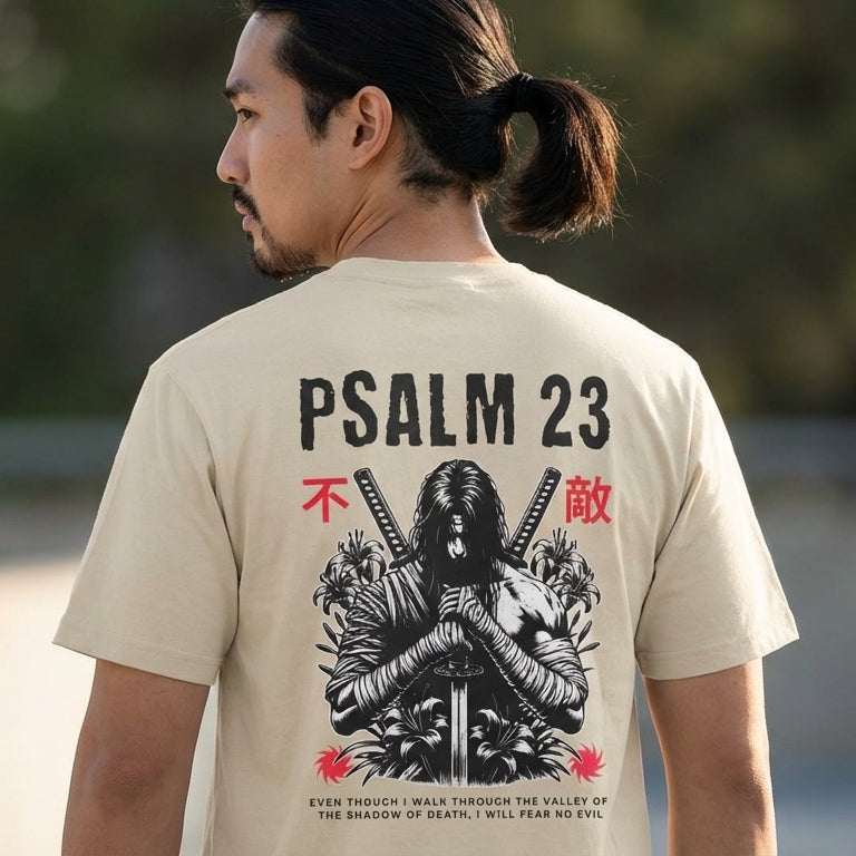 "Psalm 23 Samurai" Tee