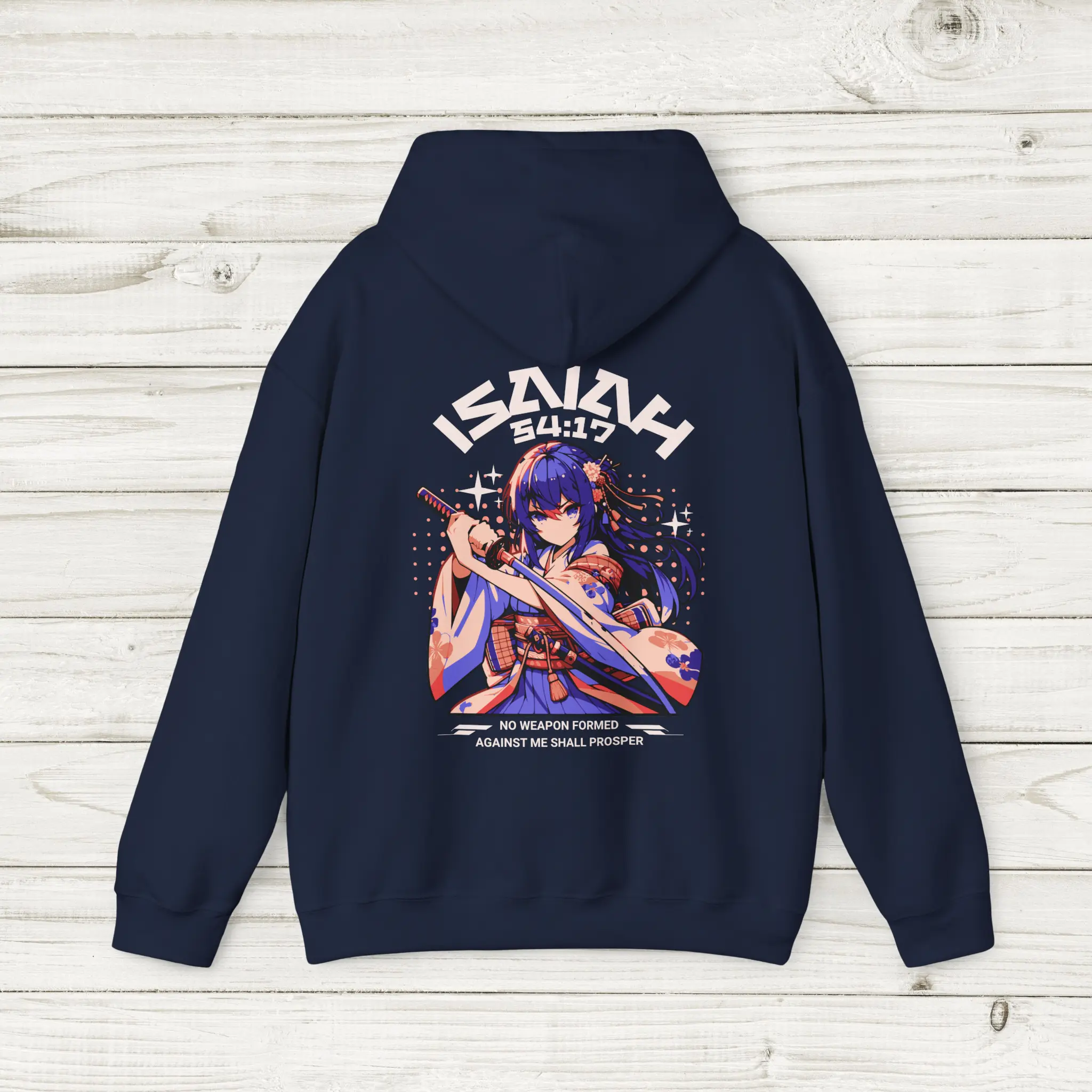 "Isaiah 54" Hoodie Romans116 Christian Apparel