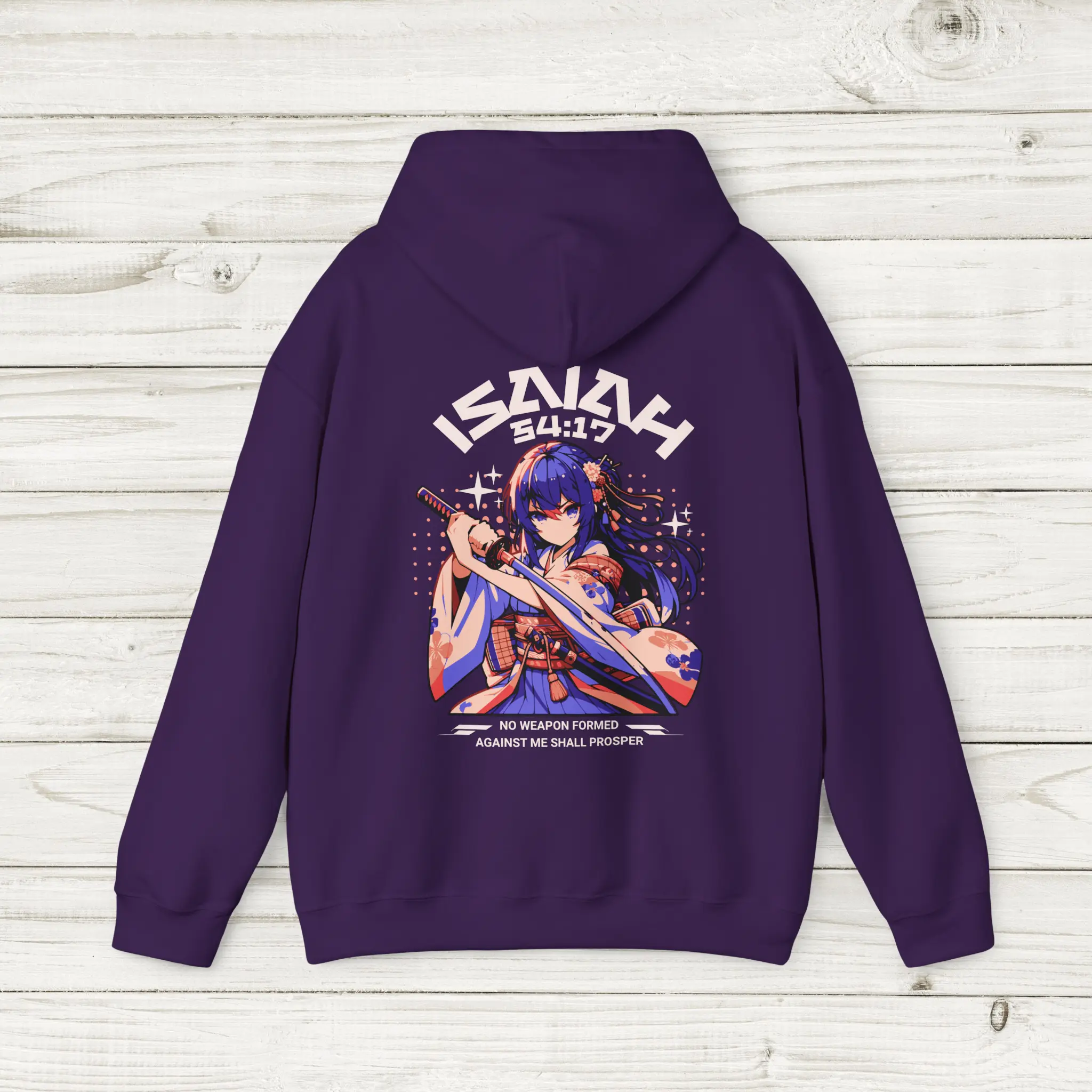 "Isaiah 54" Hoodie Romans116 Christian Apparel