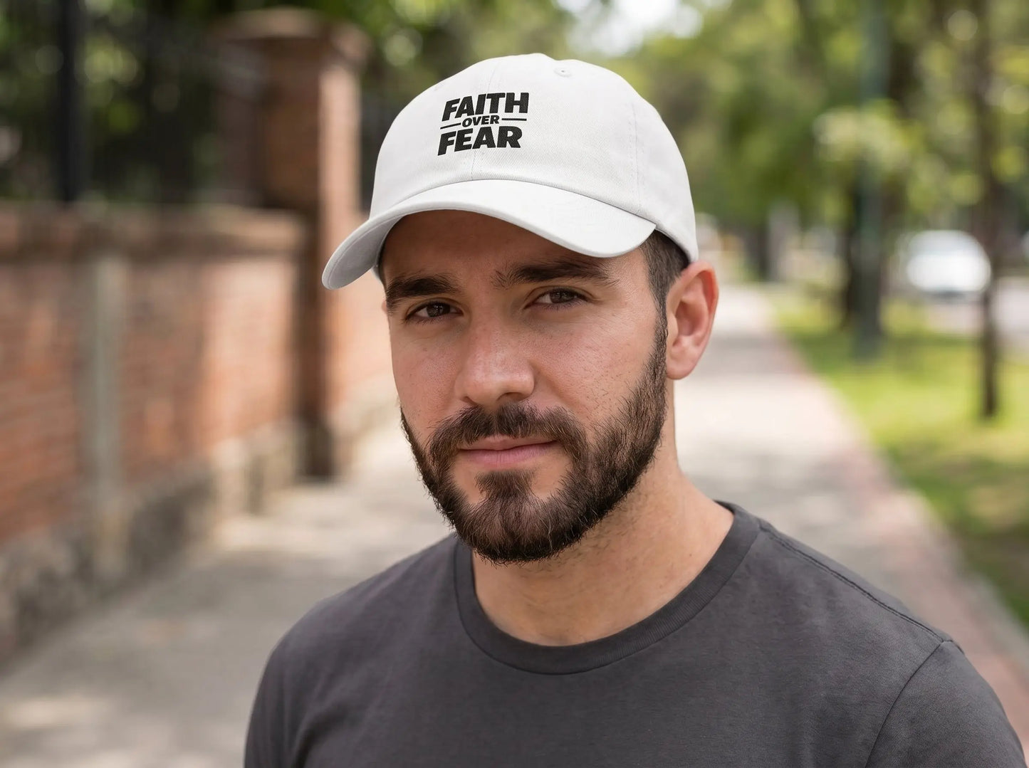 "Faith Over Fear" Adjustable Hat