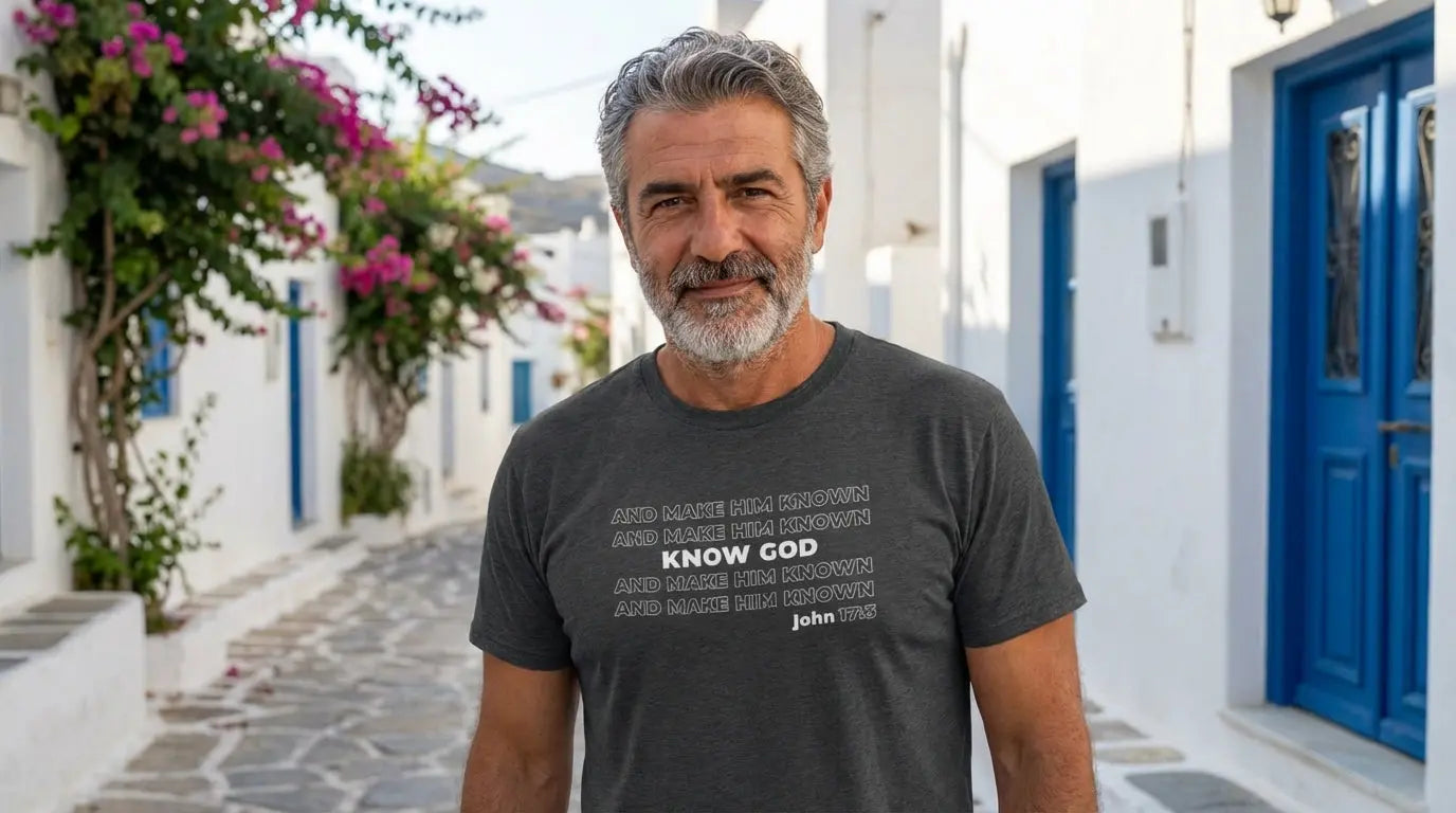 "Know God" Shirt Romans116 Christian Apparel
