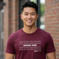 "Know God" Shirt Romans116 Christian Apparel