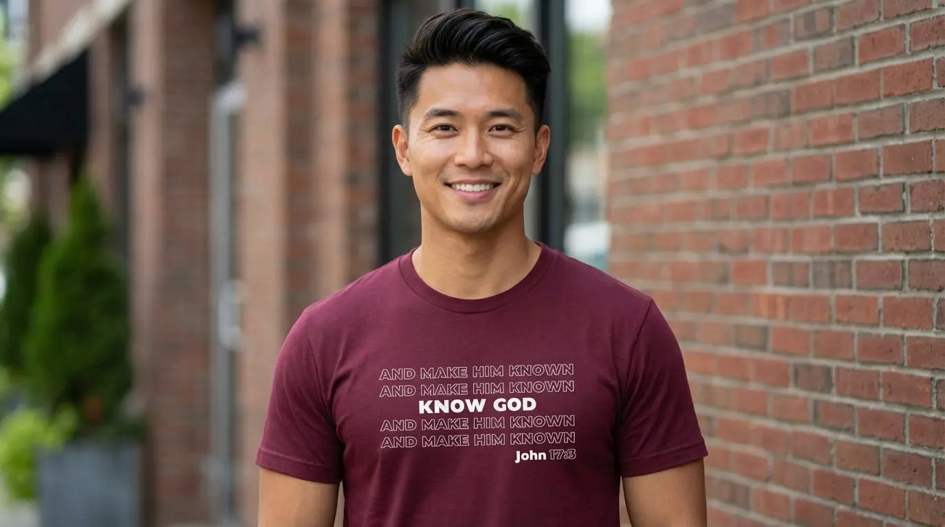 "Know God" Shirt Romans116 Christian Apparel