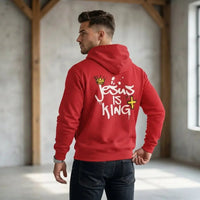 "Jesus is King" Hoodie Romans116 Christian Apparel