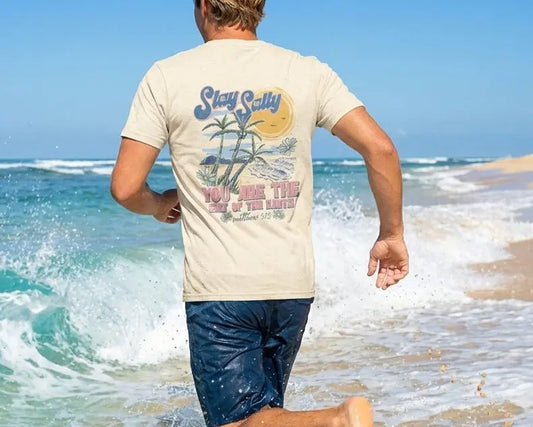 "Stay Salty" Shirt Romans116 Christian Apparel