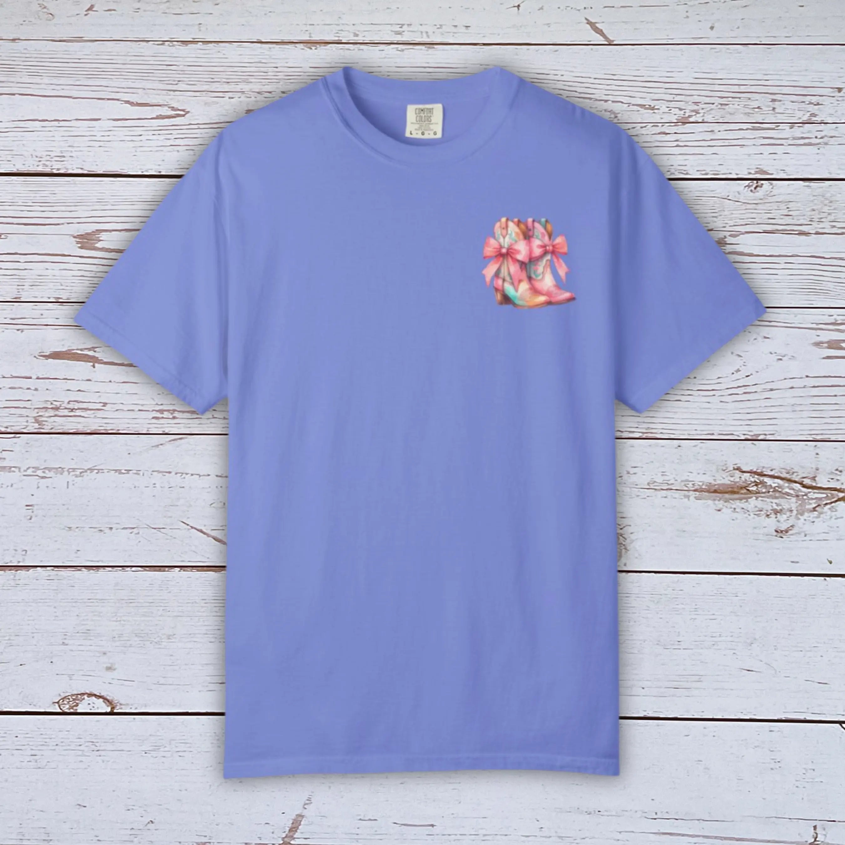 "Blessed Cowgirl" Tee Romans116 Christian Apparel