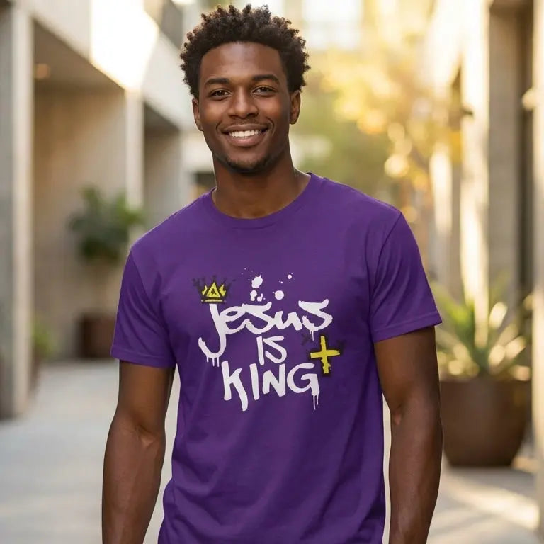 "Jesus is King" Shirt Romans116 Christian Apparel