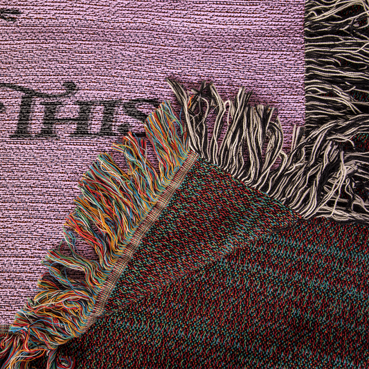 Such A Time As This Heirloom Woven Blanket