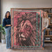 Lion Of Judah Heirloom Woven Blanket