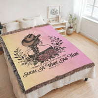 Such A Time As This Heirloom Woven Blanket