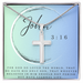 The Artisan Cross – Handcrafted Faith Necklace