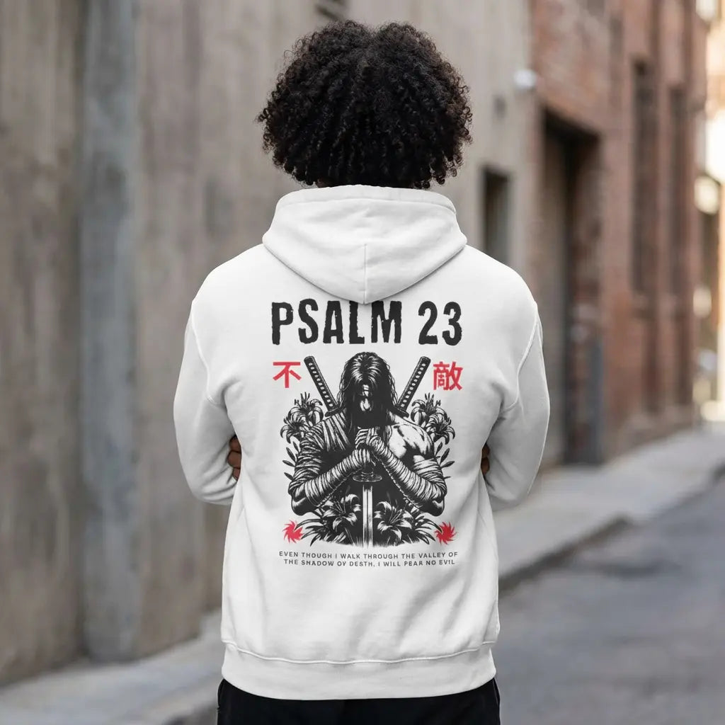 "Psalm 23" Hoodie Romans116 Christian Apparel