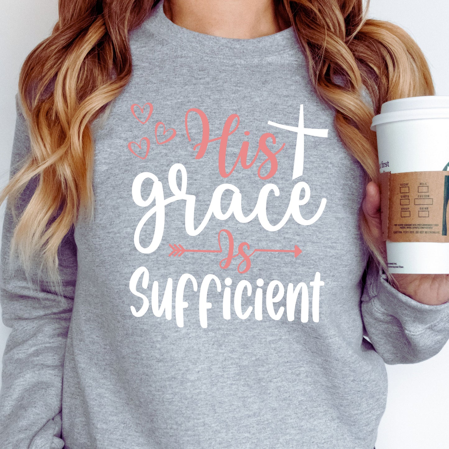 Women's Christian Sweatshirt, Christian Shirts, Religious Apparel, Church Merch, Bible Verse Shirt, Jesus Crewneck, Trendy Christian apparel
