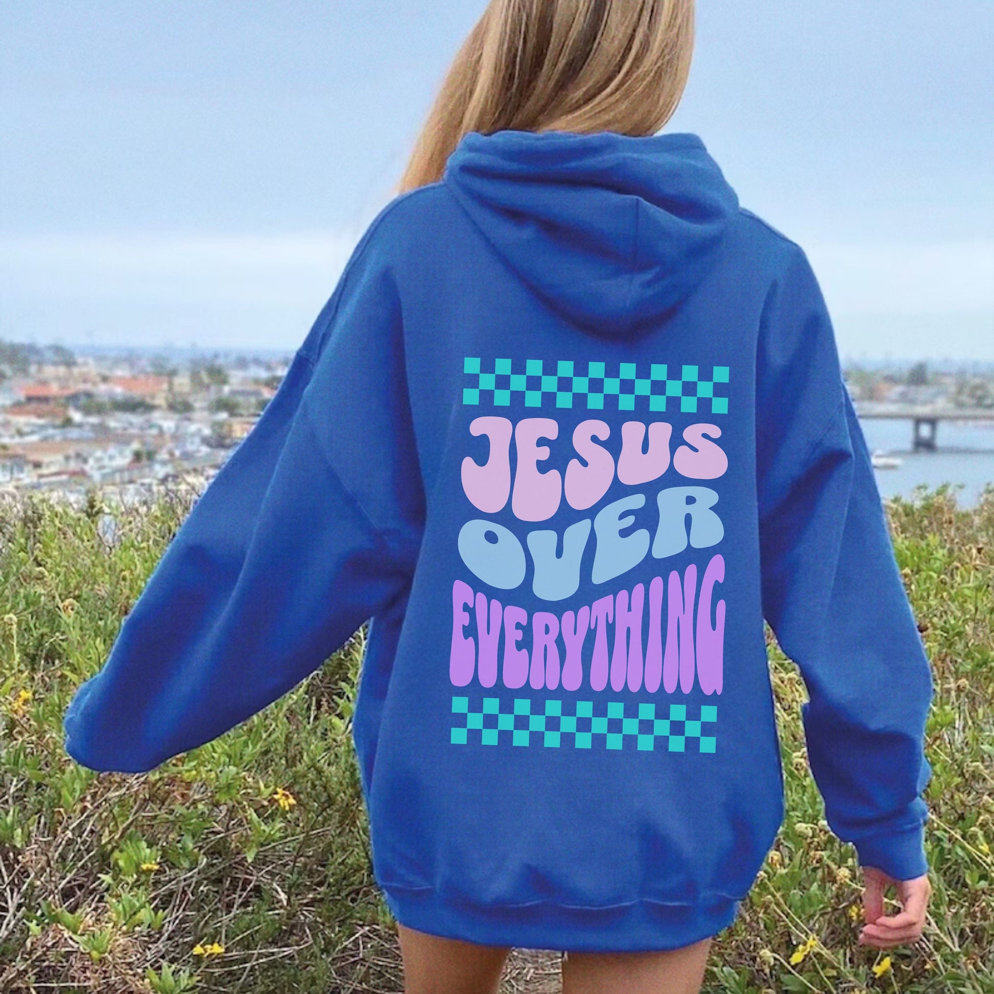 Jesus Hoodie, Boho Jesus Hoodie, Church Hoodie, Bible Verse Hoodie, boho christian hoodie, christian merch, trendy Christian Sweatshirts