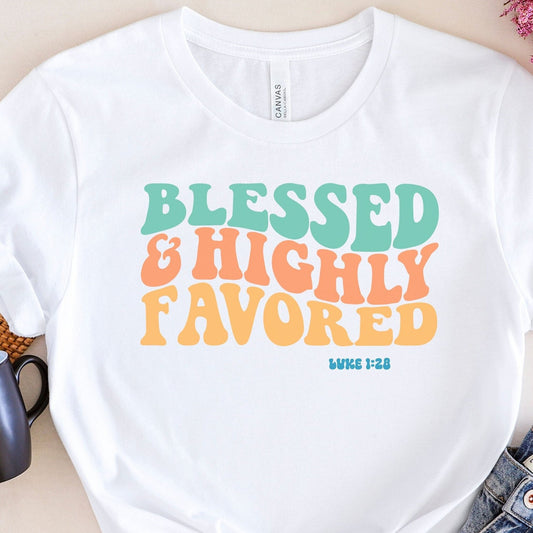 Blessed Shirt, Church tee, Bible Verse Shirt, Christian Crewneck, Christian Tshirts, Christian Merch , Christian tees, Christian gift