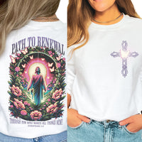 Jesus Crewneck Sweatshirt, Jesus Hoodie, Christian Merch, Bible Verse Sweatshirt, Trendy Christian, boho christian sweatshirt, church hoodie