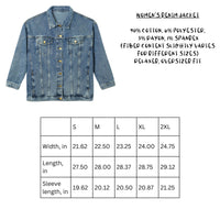 Jeremiah 29:11 Denim Jacket