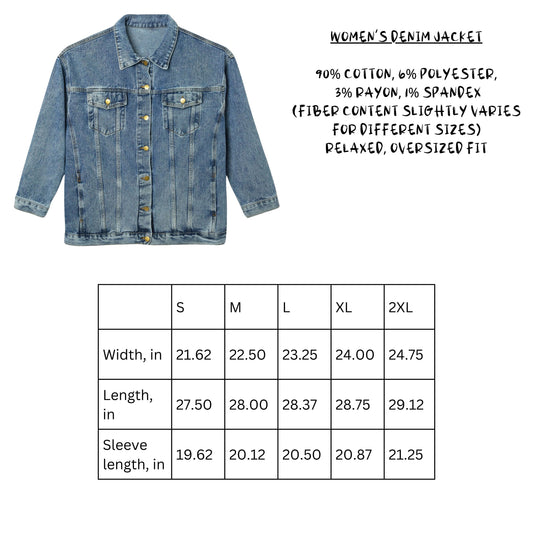Jeremiah 29:11 Denim Jacket
