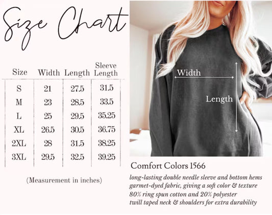 Daughter of the King Sweatshirt, Christian Comfort Colors® Sweatshirt, Trendy Christian apparel, Christian Crewneck, Bible Verse Sweatshirt
