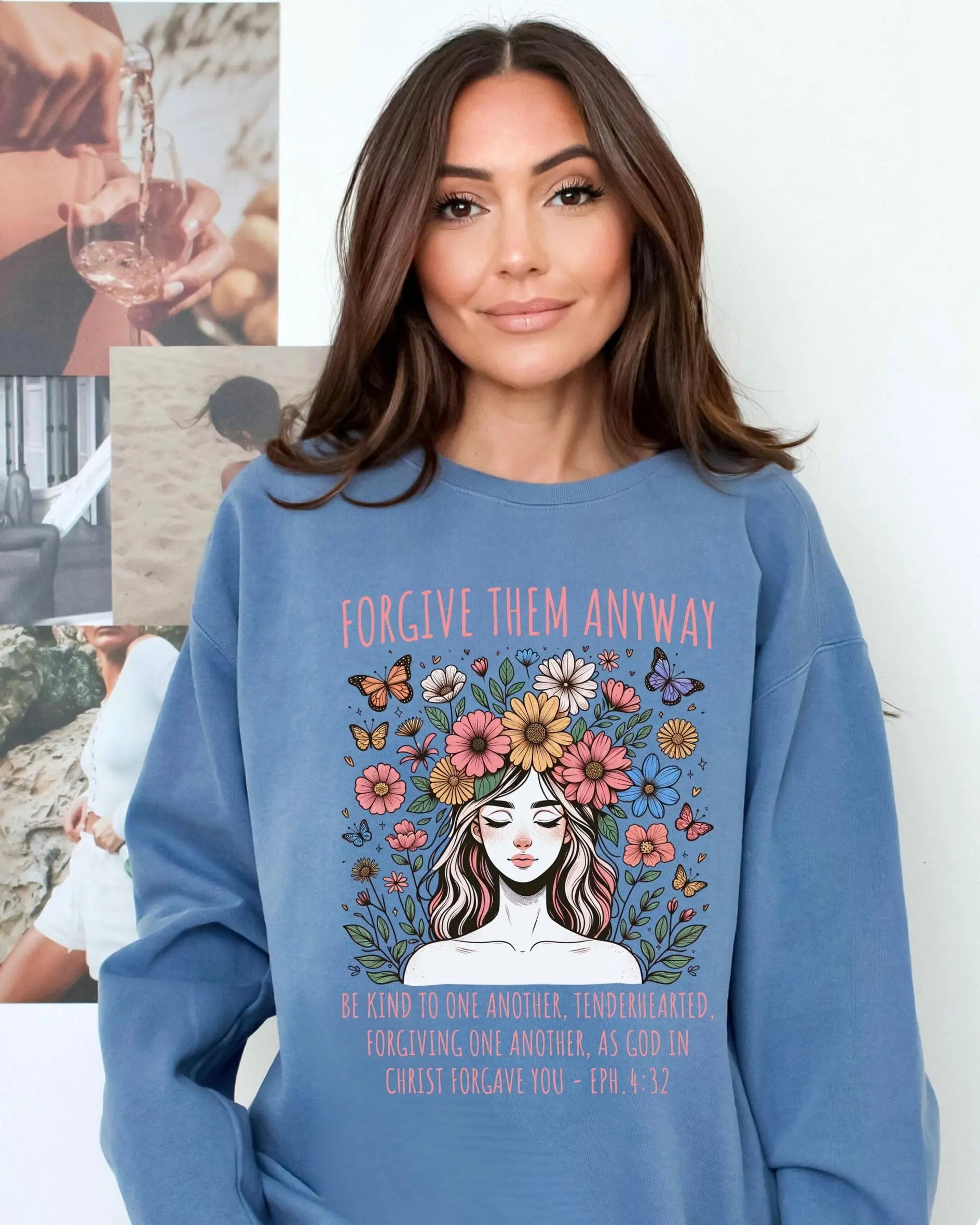 Forgive Them Comfort Colors Sweatshirt