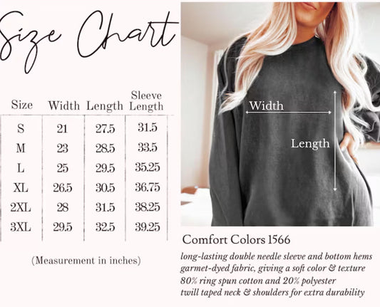 Forgive Them Comfort Colors Sweatshirt