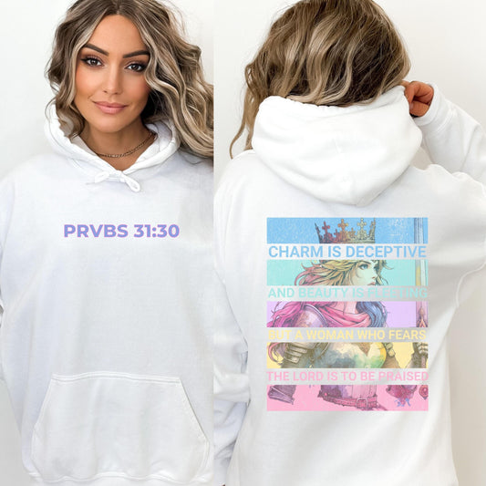 Bible Verse Hoodie for Women, Faith Based Sweater, Jesus hoodie, church hoodie, God is good crewneck, baptism gift, Women's Christian Hoodie