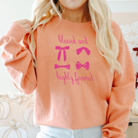 Christian Sweatshirt: Blessed and Highly Favored, Religious Apparel